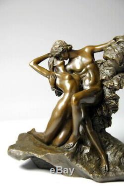Le baiser- magnifique bronze d'art de A. Rodin Envoi gratuit