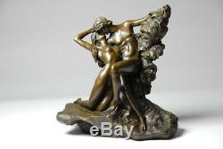 Le baiser- magnifique bronze d'art de A. Rodin Envoi gratuit