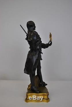 Louis XV En Amateur d'Art, Bronze Fin XIXème