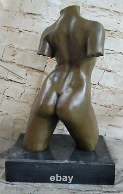 Maillol Tribute Bronze Sculpture Beau Torse Art Figurine Statue