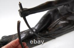 Marcel André Bouraine Bronze Sculpture Penthesilea Amazone Art Deco Susse Paris