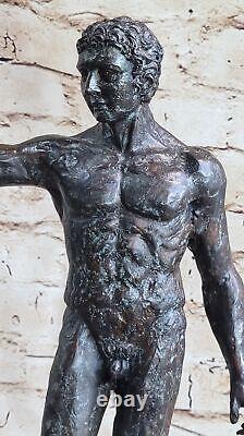 Nu Abstrait Homme Rodin Bronze Sculpture Statue Art Moderne Marbre Figurine Larg
