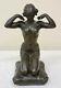 Paul Ponsar. Sculpture En Bronze. Femme Nue. Art Nouveau. Xxe Siècle