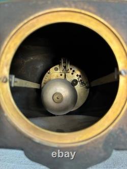 Pendule Sculpture Bronze Aimé Millet Art Nouveau