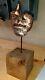 Rare Statue Sculpture Art Déco Design Bronze Buste Contemporain Moderne Sublime