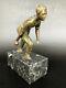 Sculpture Bronze Style Art Deco Trophee Petanque Bouliste 20th