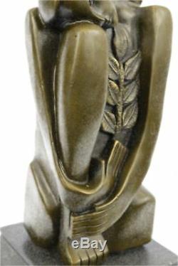 Salvador Dali Art Contemporain Hommage Bronze Statue / Sculpture Marbre