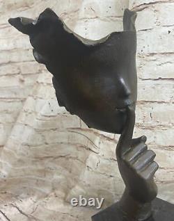 Salvador Dali Art Contemporain Hommage Bronze Statue / Sculpture Marbre Ouvre