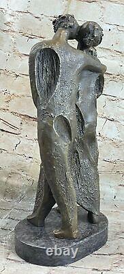 Salvador Dali Art Contemporain Hommage Bronze Statue / Sculpture Marbre Solde