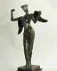 Salvador Dali Bronze Sculpture Ange Signé Et Scellé Lost Cire Méthode Art
