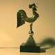 Sculpture Art Deco Coq Bronze