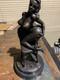 Sculpture Art Déco Femme Nue Poitrine Statue Figurine Bronze Fonte Chaude