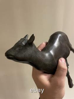 Sculpture Bronze Chèvre Mouton Art Deco Design 1950 Lalanne Mouton Brebis