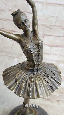 Sculpture En Bronze Art Déco De Danseuse Gipsy Chiparus 13 Ballerine Fille Sexy