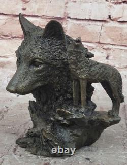 Sculpture En Bronze Européenne Milo Décorative Signée Figurine Ouvre D'Art