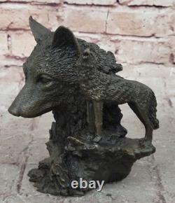 Sculpture En Bronze Européenne Milo Décorative Signée Figurine Ouvre D'Art