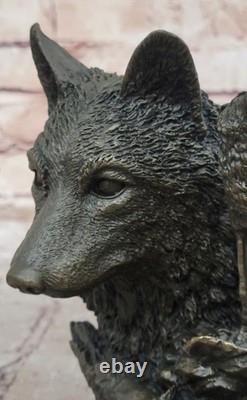 Sculpture En Bronze Européenne Milo Décorative Signée Figurine Ouvre D'Art