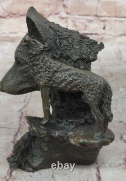 Sculpture En Bronze Européenne Milo Décorative Signée Figurine Ouvre D'Art