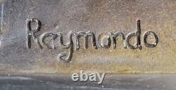 Sculpture Figurine En Bronze Moderne Art Abstrait Femme Nu Artwork Deco