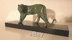 Sculpture Periode Art Deco /bronze / Panthere / Rochard