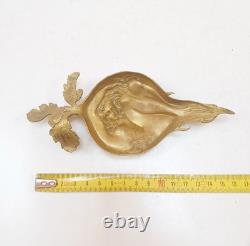 Sculpture Vide-poche Bronze de Vienne signé Bergmann GESCHÜTZT Art Nouveau Vénus