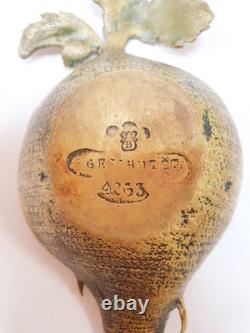 Sculpture Vide-poche Bronze de Vienne signé Bergmann GESCHÜTZT Art Nouveau Vénus