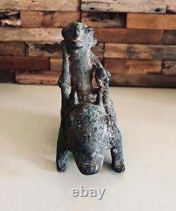 Sculpture art africain Mali DOGON bronze curiosité