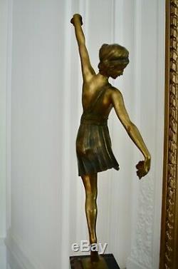 Sculpture bronze Art deco Pierre Laurel (Le Faguays) Marcel Guillemard