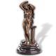 Sculpture Bronze Figure Baigneuse Statue &eacute;rotique Nue 32cm Style Antique