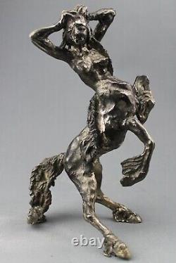 Sculpture de Centaure, bronze, pièce unique, fonderie d'Art du Champ Bon