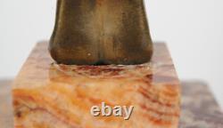 Sculpture en Bronze Art Deco Oblivion signée Georges Duvernet. RARE