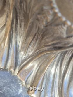 Sculpture en bronze Danseuse orientale signée Elis Art Déco