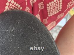 Sculpture en bronze Danseuse orientale signée Elis Art Déco