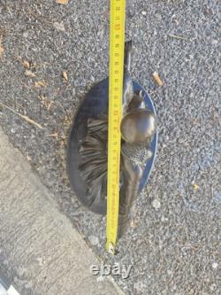 Sculpture en bronze Danseuse orientale signée Elis Art Déco