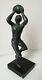 Sculpture Statuette Basketteur Fonte D'art Regule Bronze Art Deco No Le Verrier