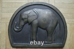 Simone Boutarel elephant bronze sculpture Art déco