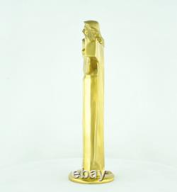 Statue Sculpture Jesus-Christ Style Art Deco Style Art Nouveau Bronze massif