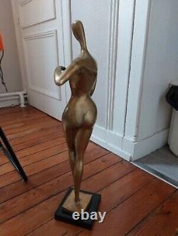 Statue de femme / art déco