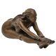 Statue Femme érotisme Art De Bronze Sculpture Figurine 13cm