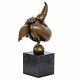 Statue L'érotisme L'art De Bronze Sculpture Figurine 27cm