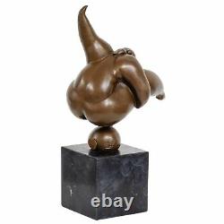 Statue l'érotisme l'art de bronze sculpture figurine 27cm