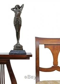 Statue l'érotisme l'art de bronze sculpture figurine 42cm