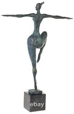 Statue l'érotisme l'art de bronze sculpture figurine 52cm