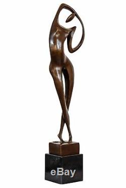 Statue l'érotisme l'art de bronze sculpture figurine 54cm
