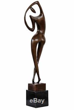 Statue l'érotisme l'art de bronze sculpture figurine 54cm
