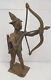 Statue Sculpture Bronze Signé Mamadou Dlg Dermé Morou Burkina Faso Art Africain