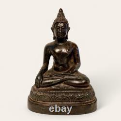 Une statue bouddha en bronze 17 cm début xx ème ou antérieur ASIE ART Sculpture
