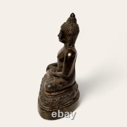 Une statue bouddha en bronze 17 cm début xx ème ou antérieur ASIE ART Sculpture