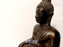 Une statue bouddha en bronze 17 cm début xx ème ou antérieur ASIE ART Sculpture
