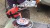 Vacuum Casting Bronze Sculpture Pour